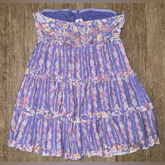 NWT - Altar’d State Rosie Lavender Strapless Dress - Size XL - Picture 6 of 6